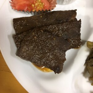 焼肉のたれでステーキ